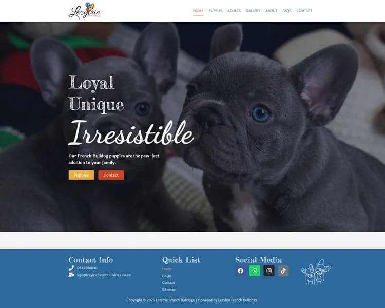 Lezylrie French Bulldogs